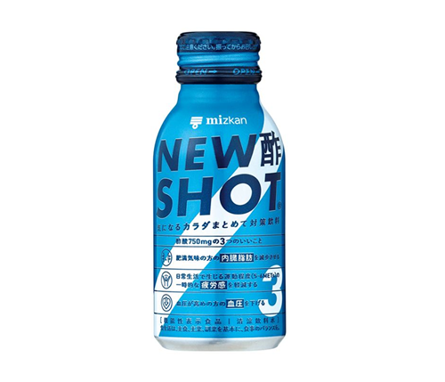Mizkan’s “NEW Su-SHOT”: High-Potency Vinegar Drink with 750mg of Acetic Acid